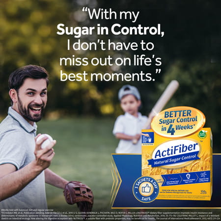 Actifiber Natural Sugar Control Box Of 150 G