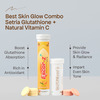 Glutone 1000 & Escor-Z Orange Flavor Setria L-Glutathione | Vitamin C Effervescent Tablets Pack Of 2
