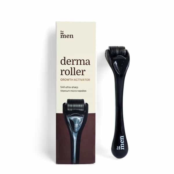 Formen Derma Roller For Hair Growth | 540 (0.5 Mm) Titanium Micro-Needles | Growth Activator (1 Pc)