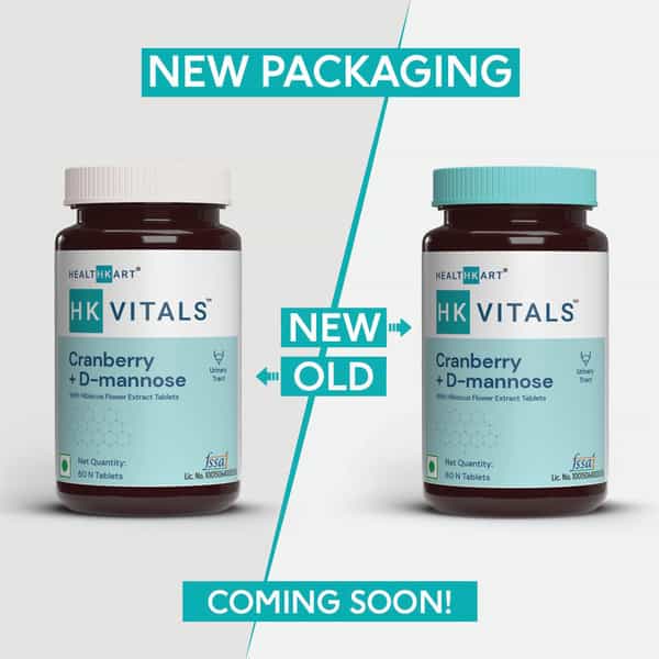 Hk Vitals Cranberry + D-Mannose (60 No)