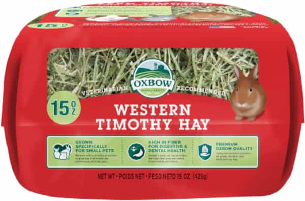 Oxbow Animal Health Hamster Western Timothy Hay For Pets | 15-Ounce | All Life Stages | 1 Count