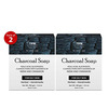 Tnw-The Natural Wash Handmade Charcoal Soap For Blackheads And Acne - Pack Of 2 Each - 100 G