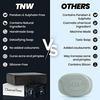 Tnw-The Natural Wash Handmade Charcoal Soap For Blackheads And Acne - Pack Of 2 Each - 100 G