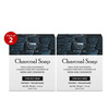 Tnw-The Natural Wash Handmade Charcoal Soap For Blackheads And Acne - Pack Of 2 Each - 100 G