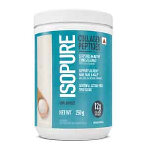Isopure Collagen Peptides | Unflavored | With Biotin & Vit E (100% Rda) - 12g/serve | 250g