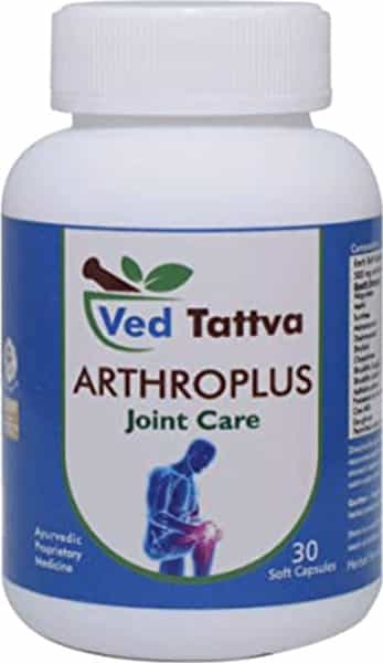 Ved Tattva Arthroplus 30 Capsules For Bones & Natural Joint Capsules (Pack Of 5)