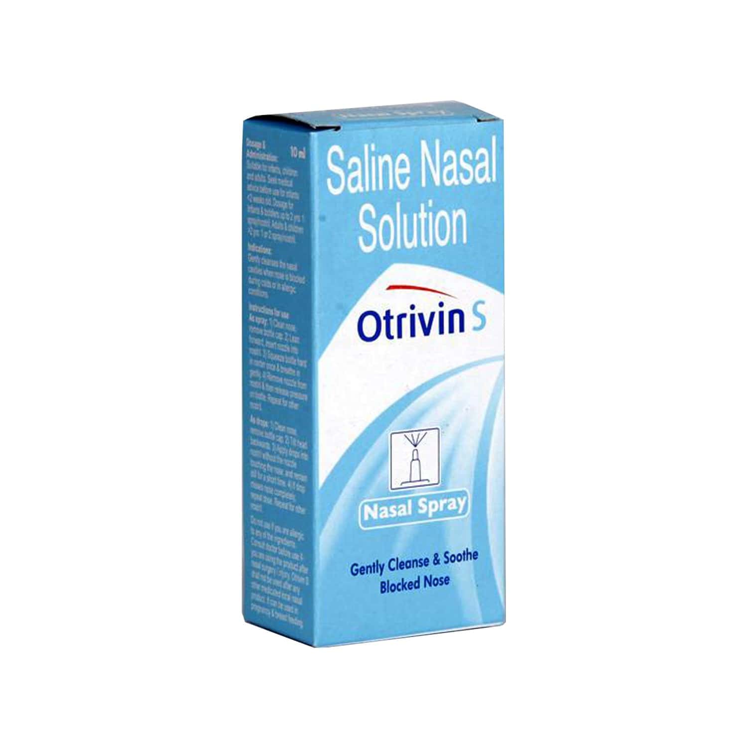 Buy OTRIVIN SALINE BOTTLE OF 10ML NASAL SPRAY Online & Get Upto 60 OFF