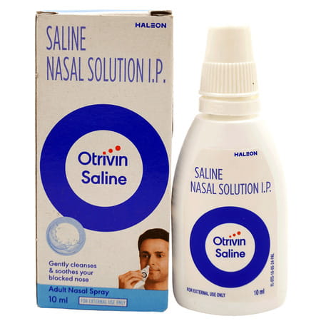 Otrivin Saline Bottle Of 10ml Nasal Spray