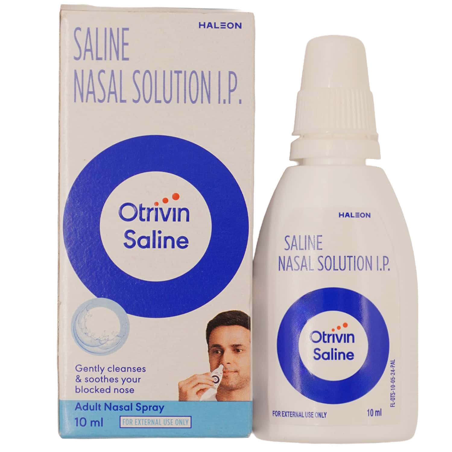 Otrivin Saline Bottle Of 10ml Nasal Spray