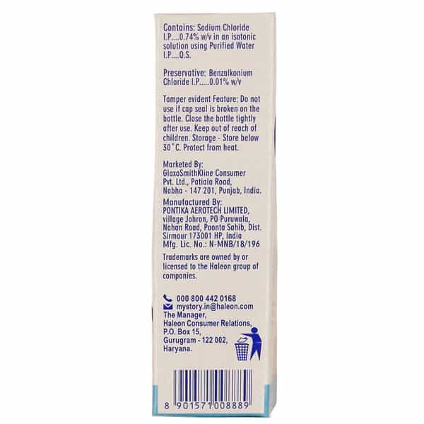 Otrivin Saline Bottle Of 10Ml Nasal Spray