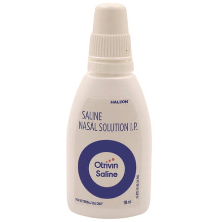 Otrivin Saline Bottle Of 10ml Nasal Spray