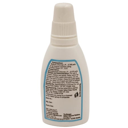 Otrivin Saline Bottle Of 10ml Nasal Spray
