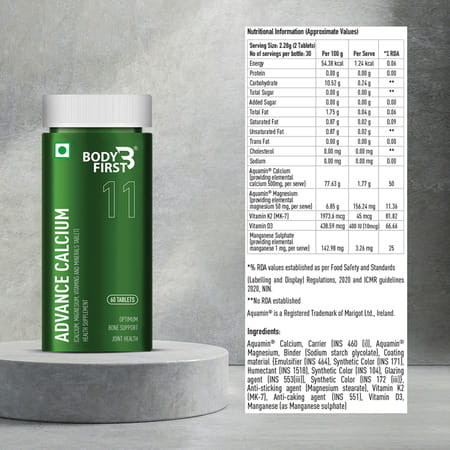 Bodyfirst Advance Calcium