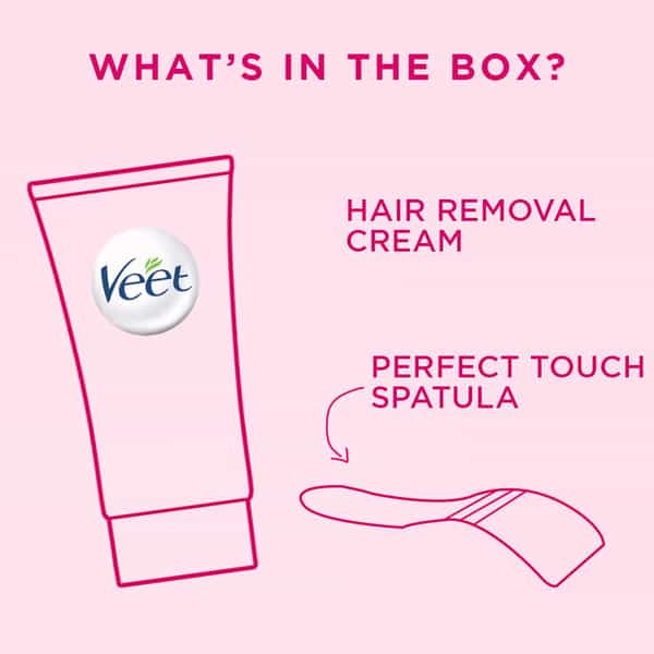 Veet Hair Removal Cream For Dry Skin- 100 Gm (Pack Of 3)