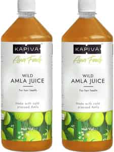 Kapiva Wild Amla Juice (2l)|cold-pressed Amlas From Pratapgarh|helps Detox - Super Saver Pack Of 2