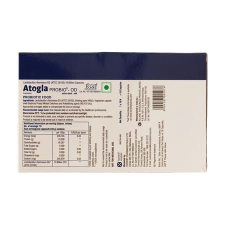 Atogla Probio Od Strip Of 10 Capsules
