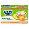 Tetley Green Tea With Lemon & Honey Immune With Added Vitamin C 25 Tea Bags