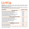 Purezen Liv-It-Up | Plant-Based Liver Supplement | Helps Flush Out Toxins Reduce Fatty Liver - 60N
