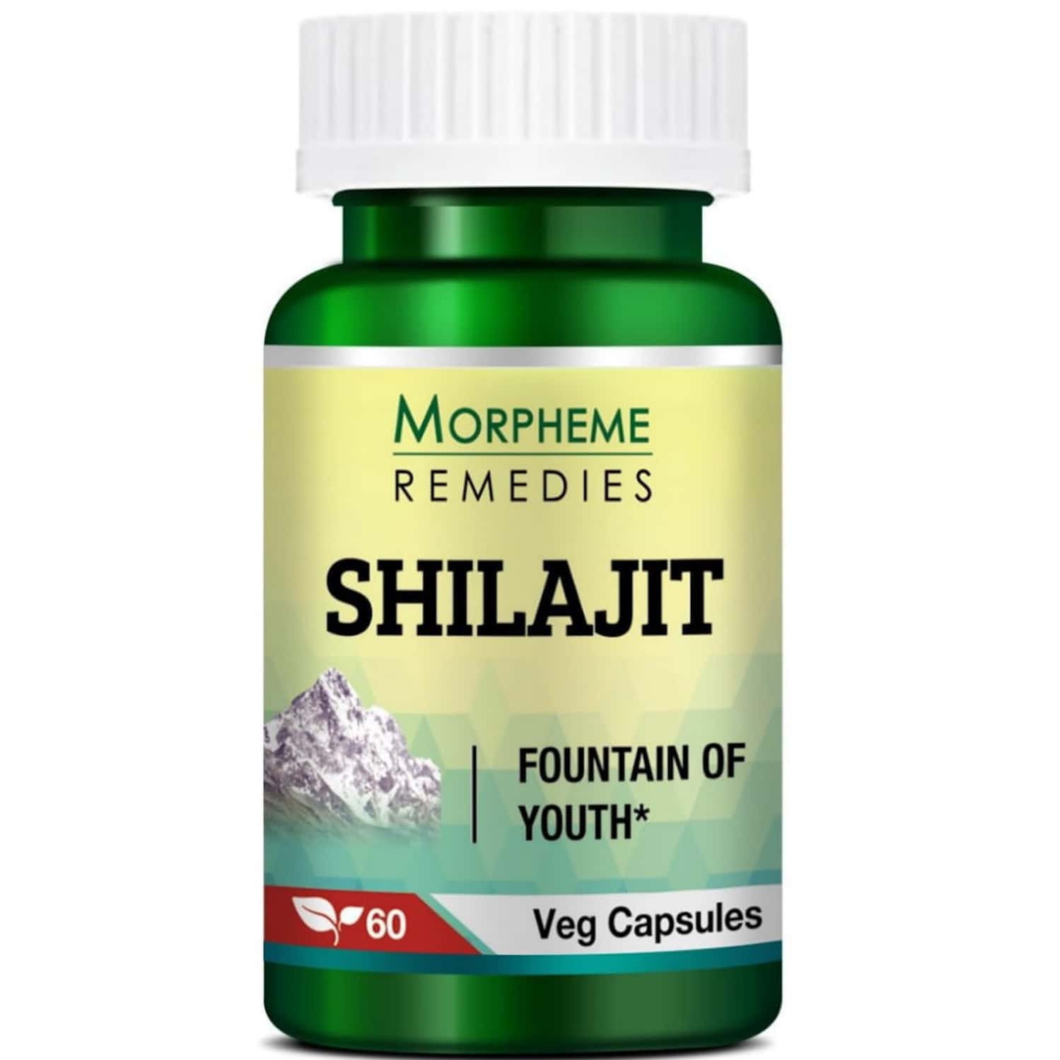 Morpheme Remedies Shilajit 500 Mg - 60 Veg Capsules