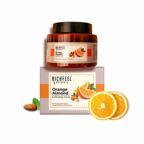 Richfeel Orange Almond Exfoliating Scrub 100 G