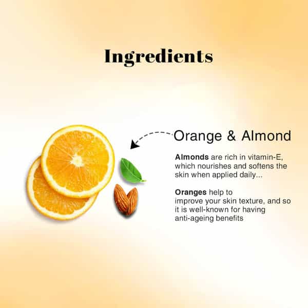 Richfeel Orange Almond Exfoliating Scrub 100 G