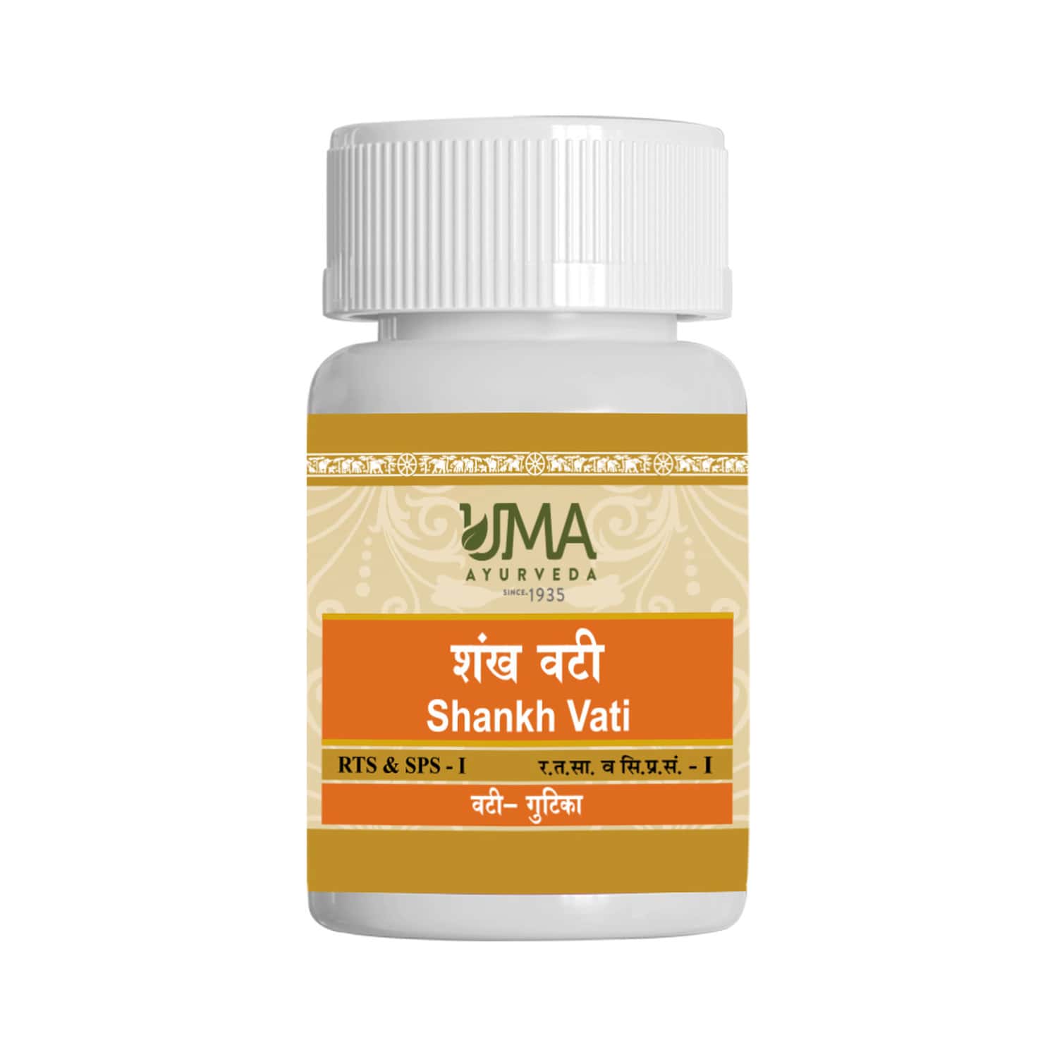 Uma Ayurveda Shankha Vati Ayurvedic Tablets 80 Tab