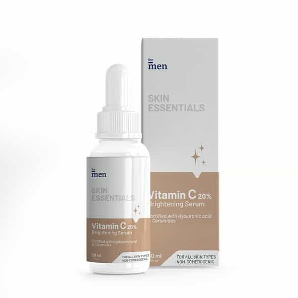 Formen 20% Vitamin C Brightening Face Serum | Vitamin E & Ferulic Acid | Reduce Fine Lines (30 Ml)