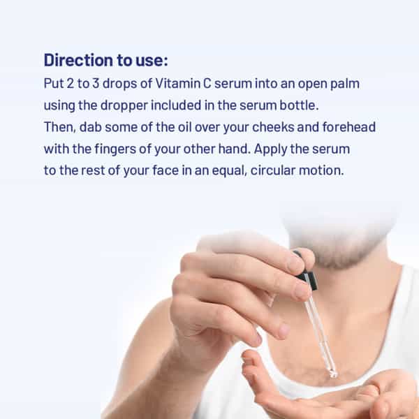 Formen 20% Vitamin C Brightening Face Serum | Vitamin E & Ferulic Acid | Reduce Fine Lines (30 Ml)