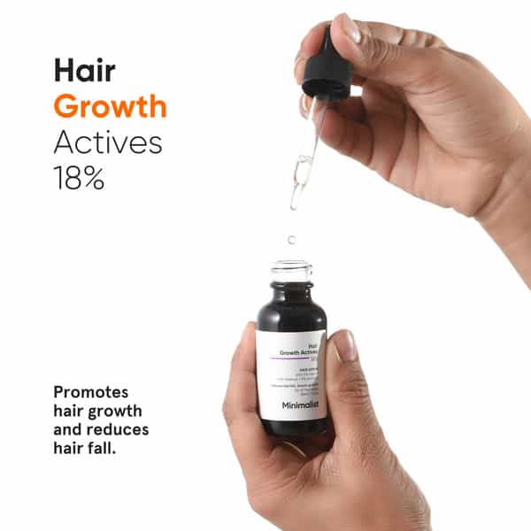 Minimalist Hair Growth Actives 18% Hair Serum (30Ml)