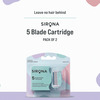 Sirona 5 Blades & 4 Blade Razor Cartridge - 2 Pcs