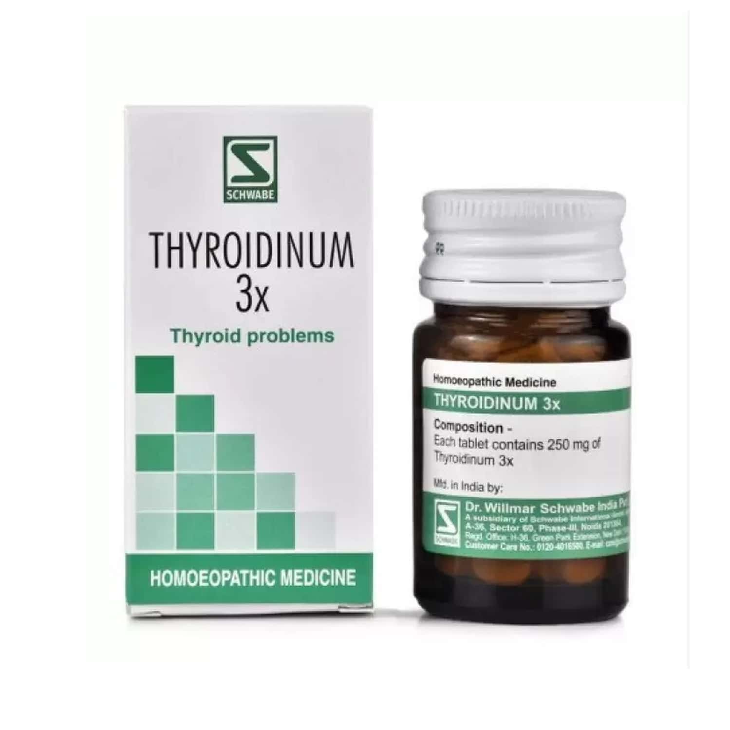 Dr. Willmar Schwabe India Thyroidinum 3x 20gm