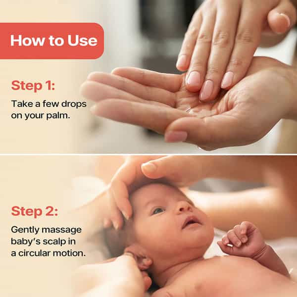 Herby Angel Baby Head Massage Oil With Sesame | Methi & Hibiscus For Hair Growth - 100Ml