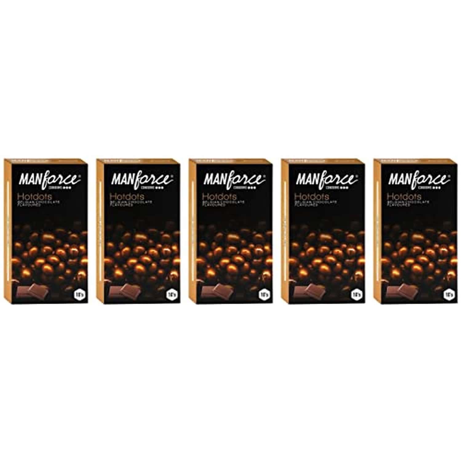Manforce Condoms Combo Pack (litchi And Orange Flavoured) 10 Pcs X Pack Of 5