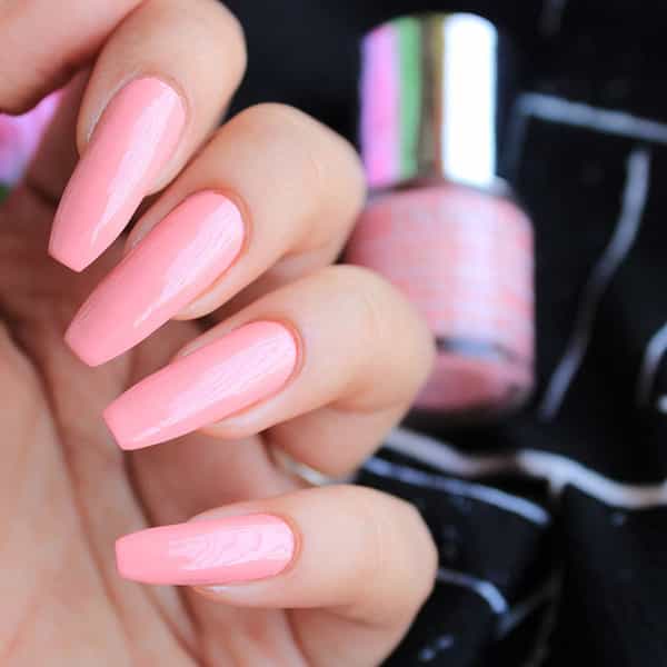 Debelle Gel Nail Lacquer Apricot Dew Pastel Pink Nail Polish-8Ml