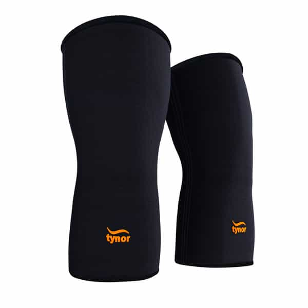 Tynor Knee Cap Air Black & Orange Medium Pack Of 2