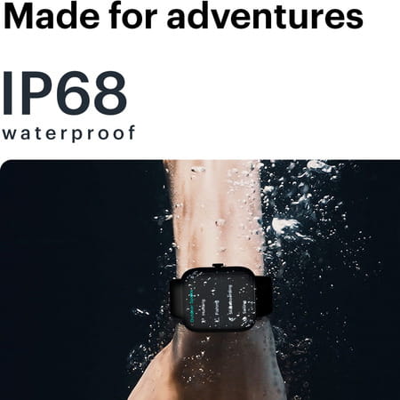 Noise Colorfit Caliber Smartwatch (Metal Black)