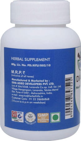 Ved Tattva Diabo Norm 60 Tablets Natural Supplement For Healthy Sugar Management (Pack Of 2)