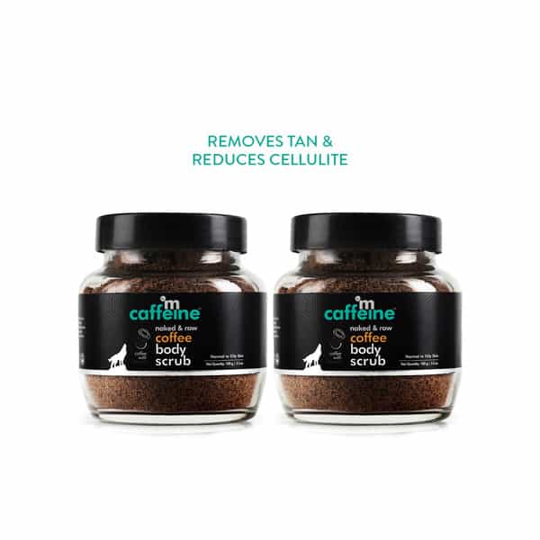 Mcaffeine Exfoliate & Remove Tan Coffee Body Scrub - Pack Of 2 (200 Gm)