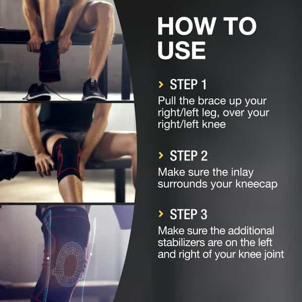 Hansaplast Sport Knee Brace - Medium