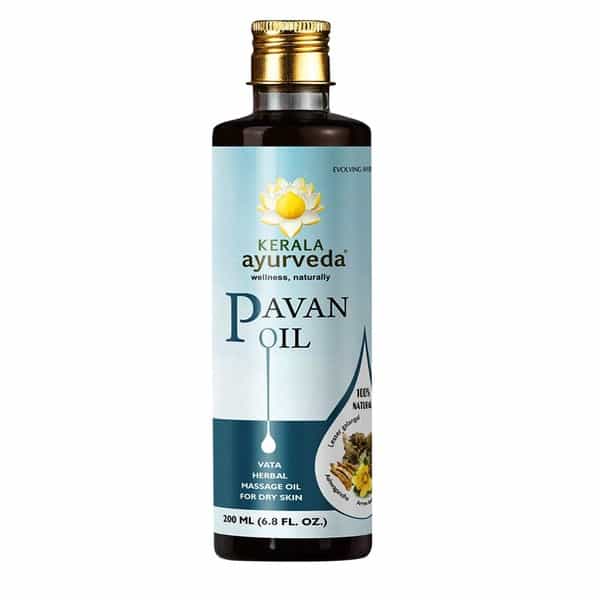 Kerala Ayurveda Pavan Massage Oil For Dry Skin 200 Ml