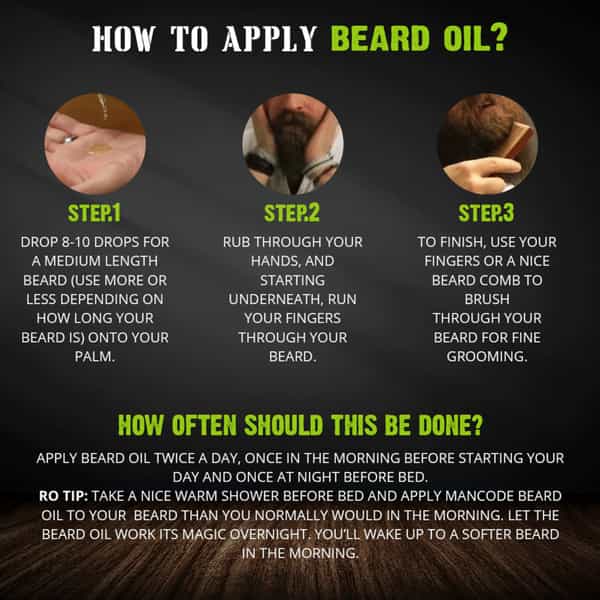 Mancode Patchouli Beard Oil | 60Ml