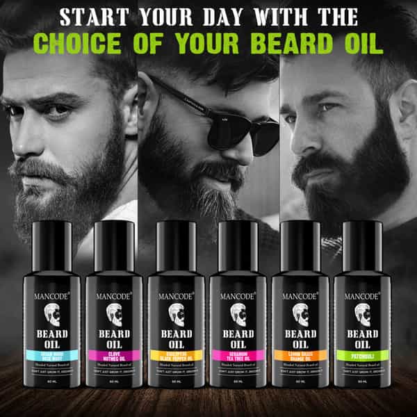 Mancode Patchouli Beard Oil | 60Ml