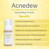 Acnedew Antiacne & Antipimple Foaming Face Wash 100 Ml | Salicylic Acid (Pack Of 2)