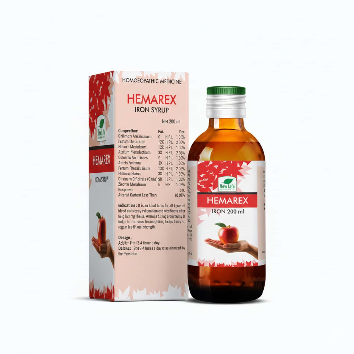 New Life Nl Hemarex Syrup | 200ml