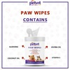 Petvit Nose And Paw Wipes For Eliminates Bacteria Virus Fungus All Age Group Pack Of 2 50 Wipes