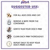 Petvit Nose And Paw Wipes For Eliminates Bacteria Virus Fungus All Age Group Pack Of 2 50 Wipes