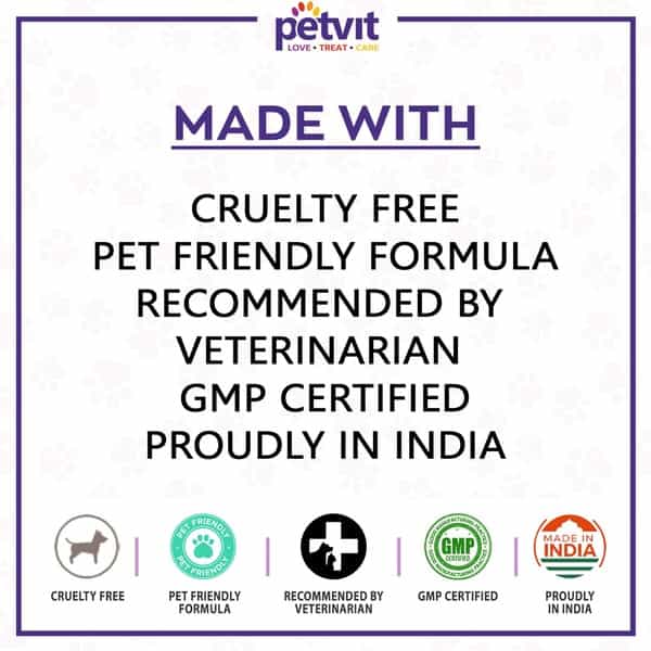Petvit Nose And Paw Wipes For Eliminates Bacteria Virus Fungus All Age Group Pack Of 2 50 Wipes
