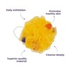Sanfe Selfly Round Loofah - Single | Body Bath Sponge Loofah For Men & Women | Everyday Sponge