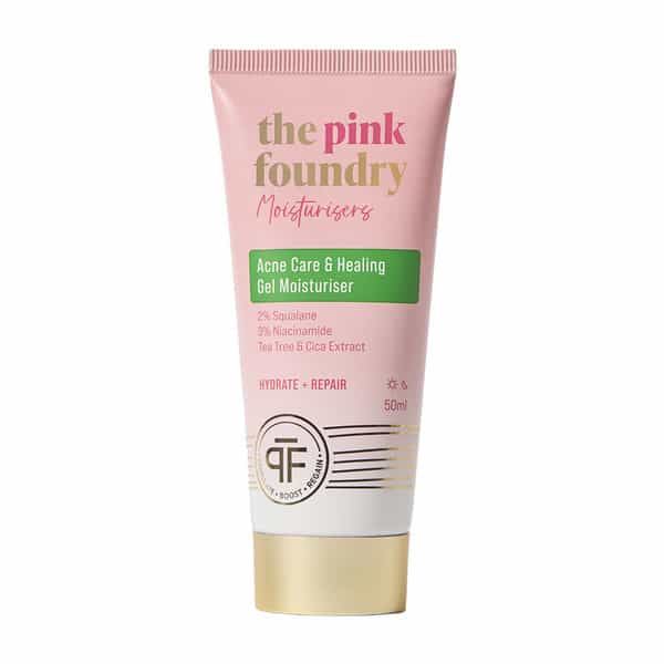 The Pink Foundry Acne Care & Healing Gel Moisturiser 50Ml