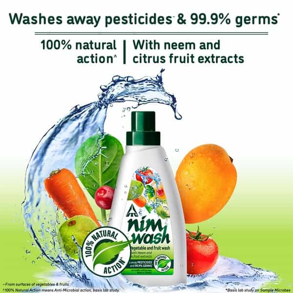 Nimwash Vegetable Wash Bottle Of 500 Ml